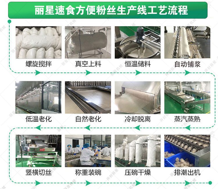 酸辣粉出产线工艺流程 酸辣粉出产线工艺流程